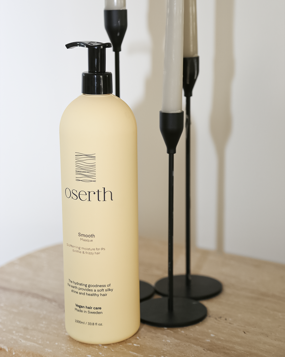 Oserth Smooth Collection – Vegan, sulfate-free haircare products designed to tame frizz, enhance shine, and leave hair silky smooth.