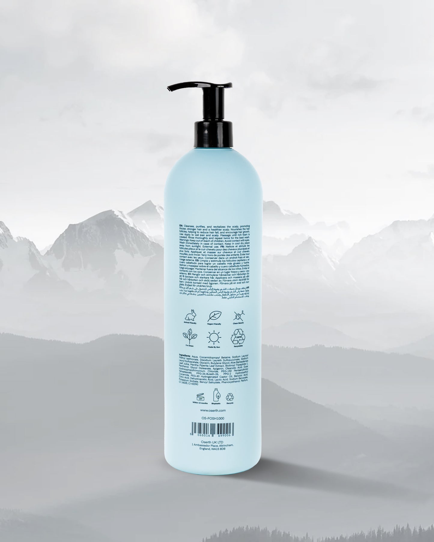 Oserth Fortify Collection – Strengthen and protect your hair with vegan, cruelty-free formulas designed to boost resilience and vitality."