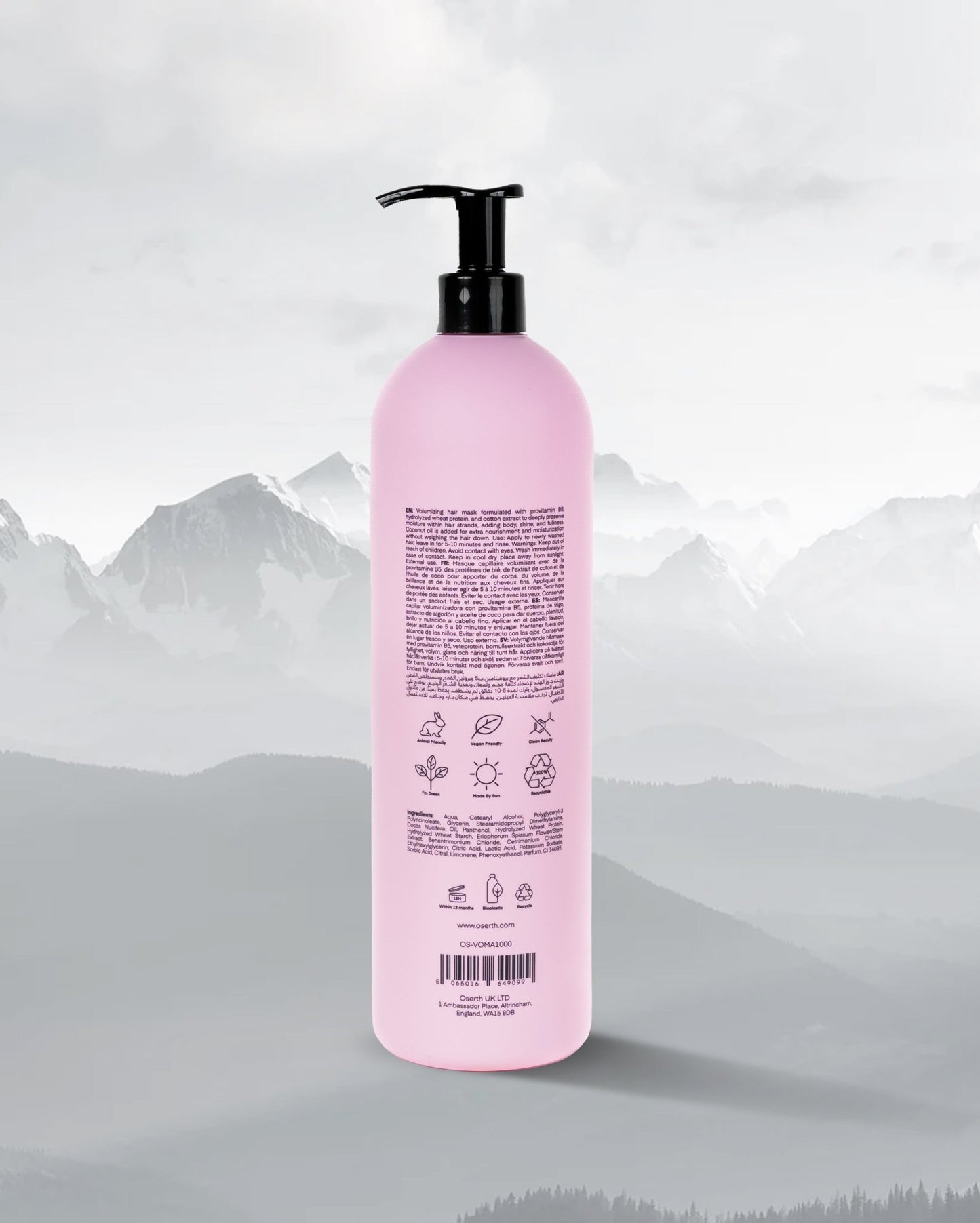 Volume Masque 1000ml - Oserth Europe