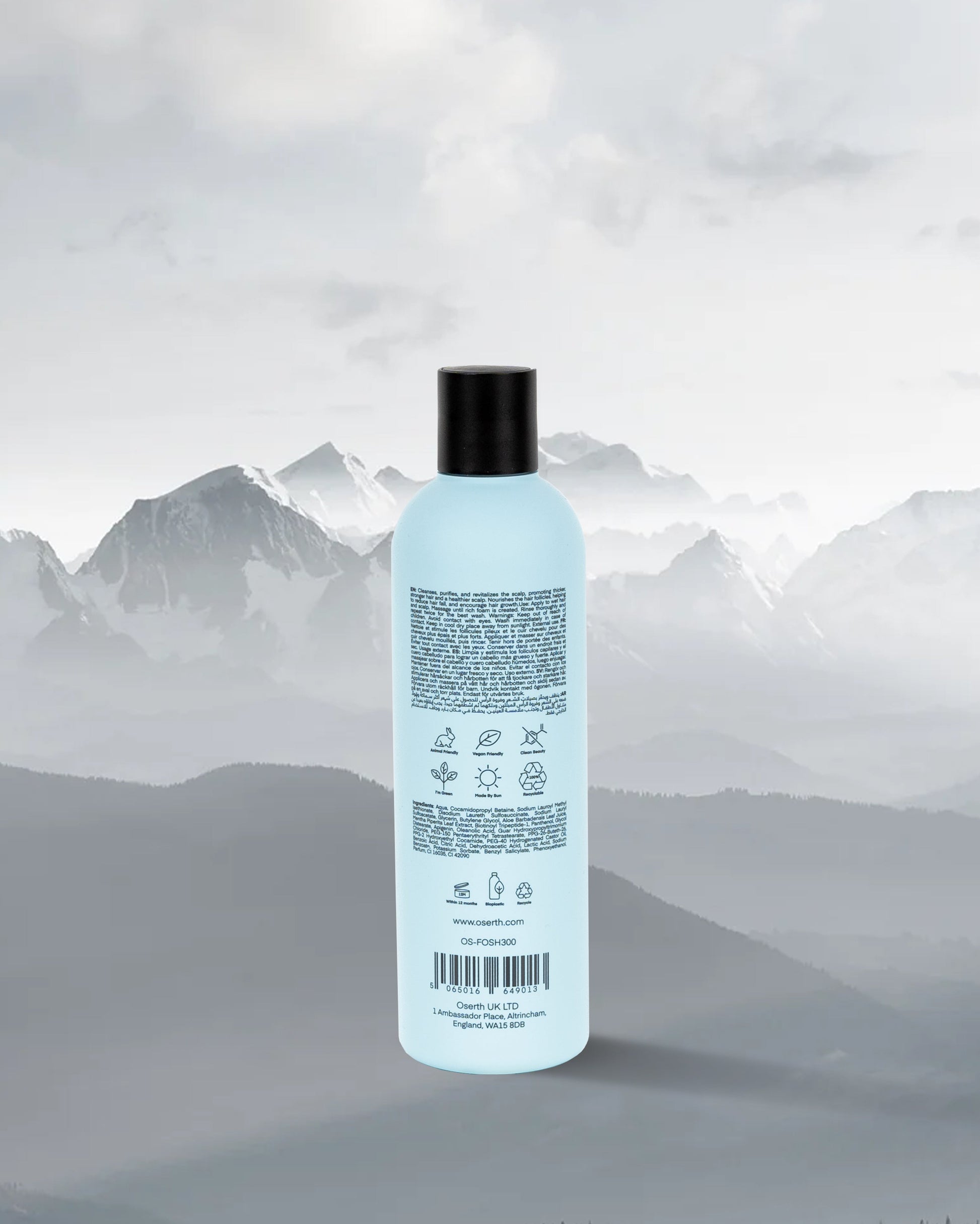 Oserth Fortify Collection – Strengthen and protect your hair with vegan, cruelty-free formulas designed to boost resilience and vitality."